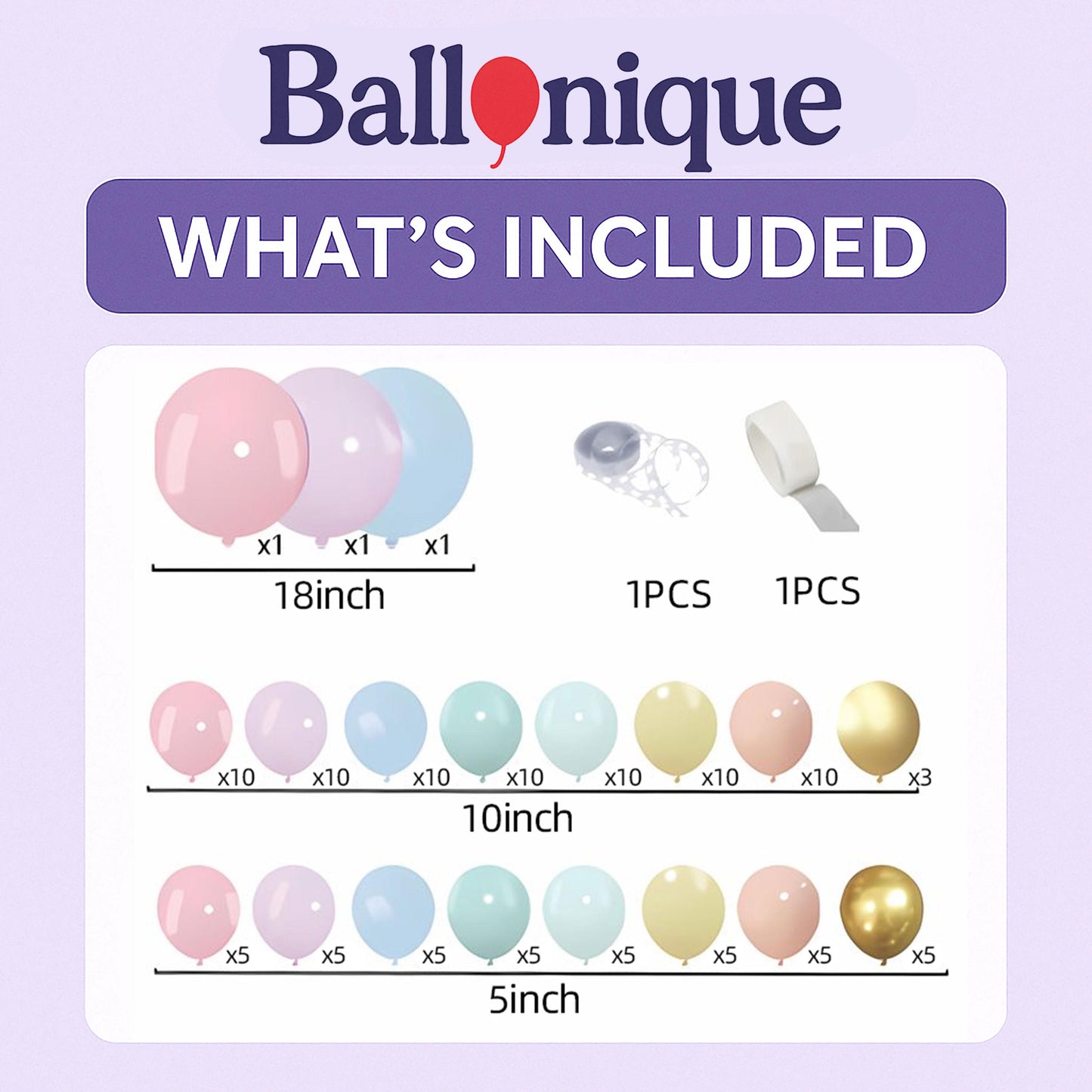 Pastel Balloon Garland Kit | Rainbow Baby Shower Balloons | Macaron Birthday Party Arch Decor | Gender Neutral Party Supplies,Colorful Party